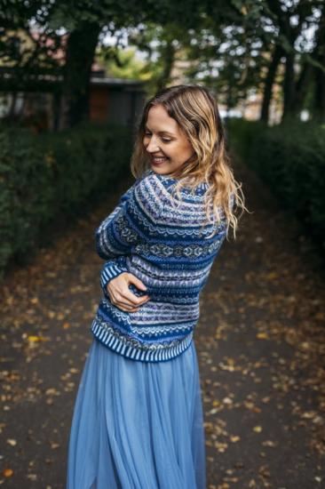 Sweater, Pullover Kinross Sapphire von Eribé of Scotland